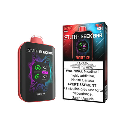 STLTH × Geek Bar 80K Puffs Disposable Vape – Rocket Ice