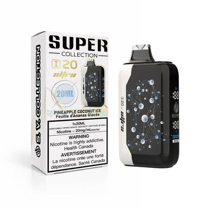 SuperCollectionDisposableVape_pineapple coconut ice