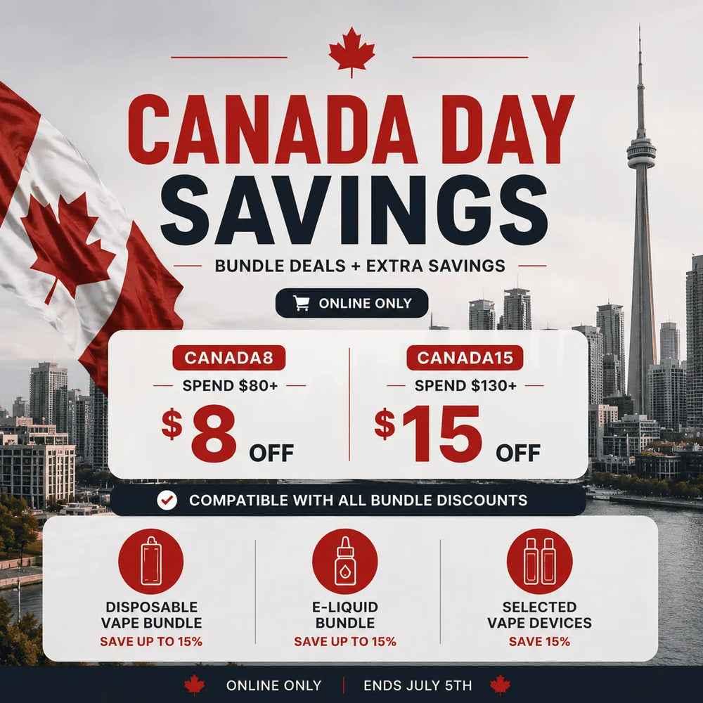 Canada Day Savings Banner – Online Bundle Discounts and Coupon Offers