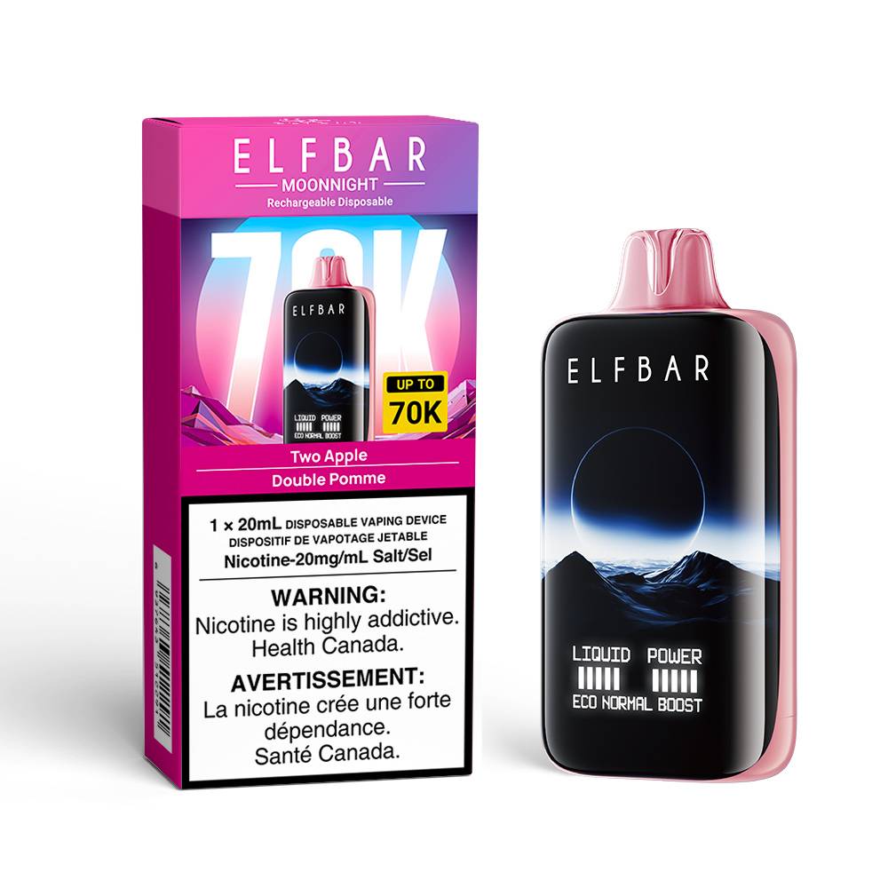 ELFBAR MoonNight 70K Disposable Vape - Two Apple