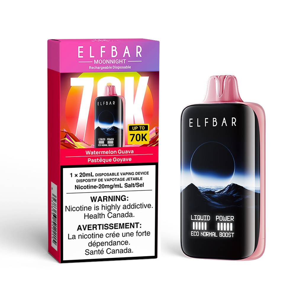 ELFBAR MoonNight 70K Disposable Vape - Watermelon Guava