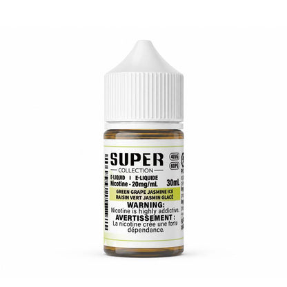 Super Collection Salt Nicotine E-Liquid 30mL - Green Grape Jasmine Ice