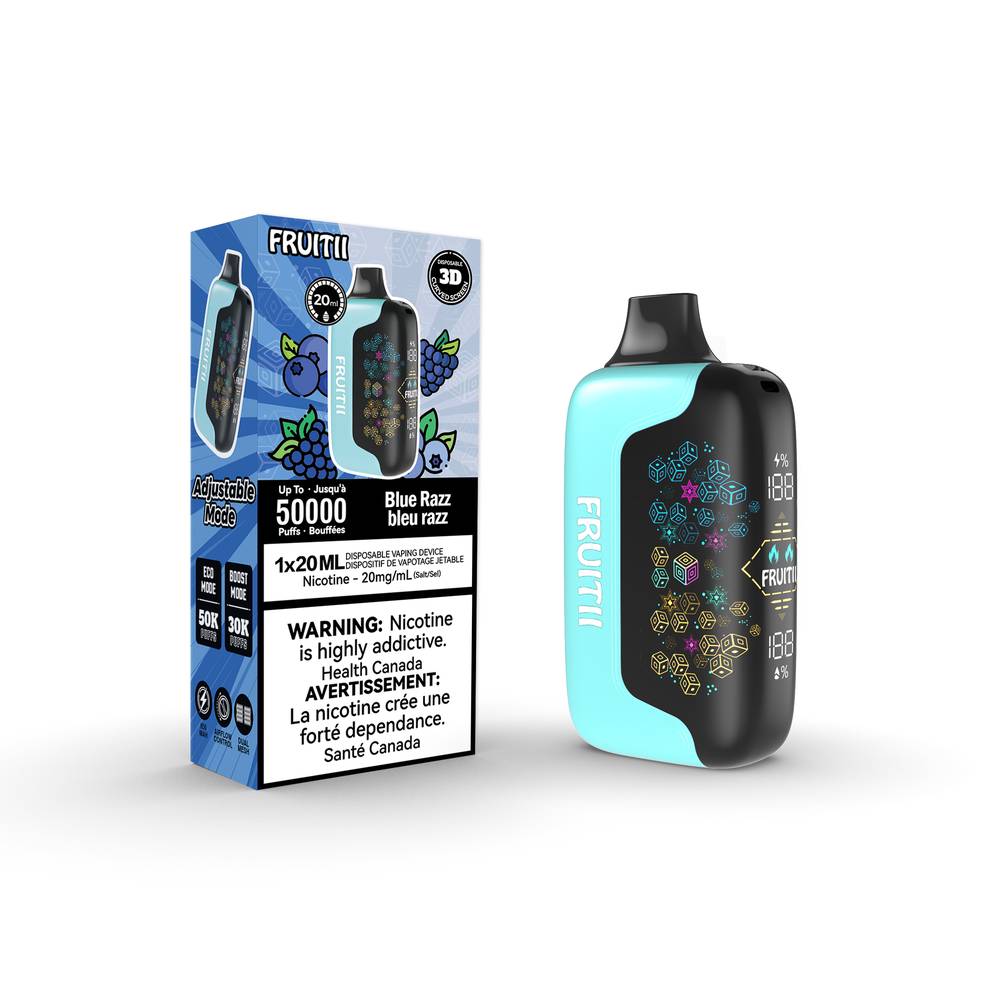 FRUITII 50K Disposable Vape_BlueRazz