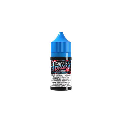 FLAVOUR DROP 3MG 30ML Freebase E-Liquid-Sour-Blue-Cherry-Ice