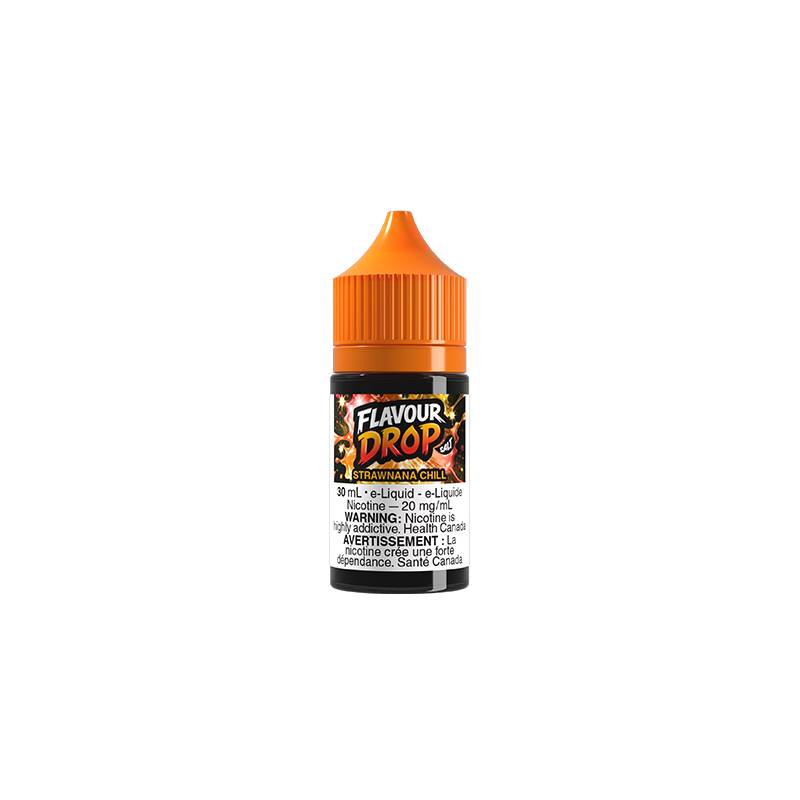 FLAVOUR DROP 20MG 30ML Nicotine Salt E-Liquid Strawnana Chill