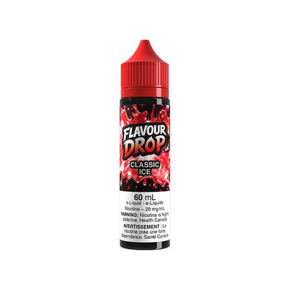 FLAVOUR DROP 20MG 60ML Nicotine Salt E-Liquid Classic Ice