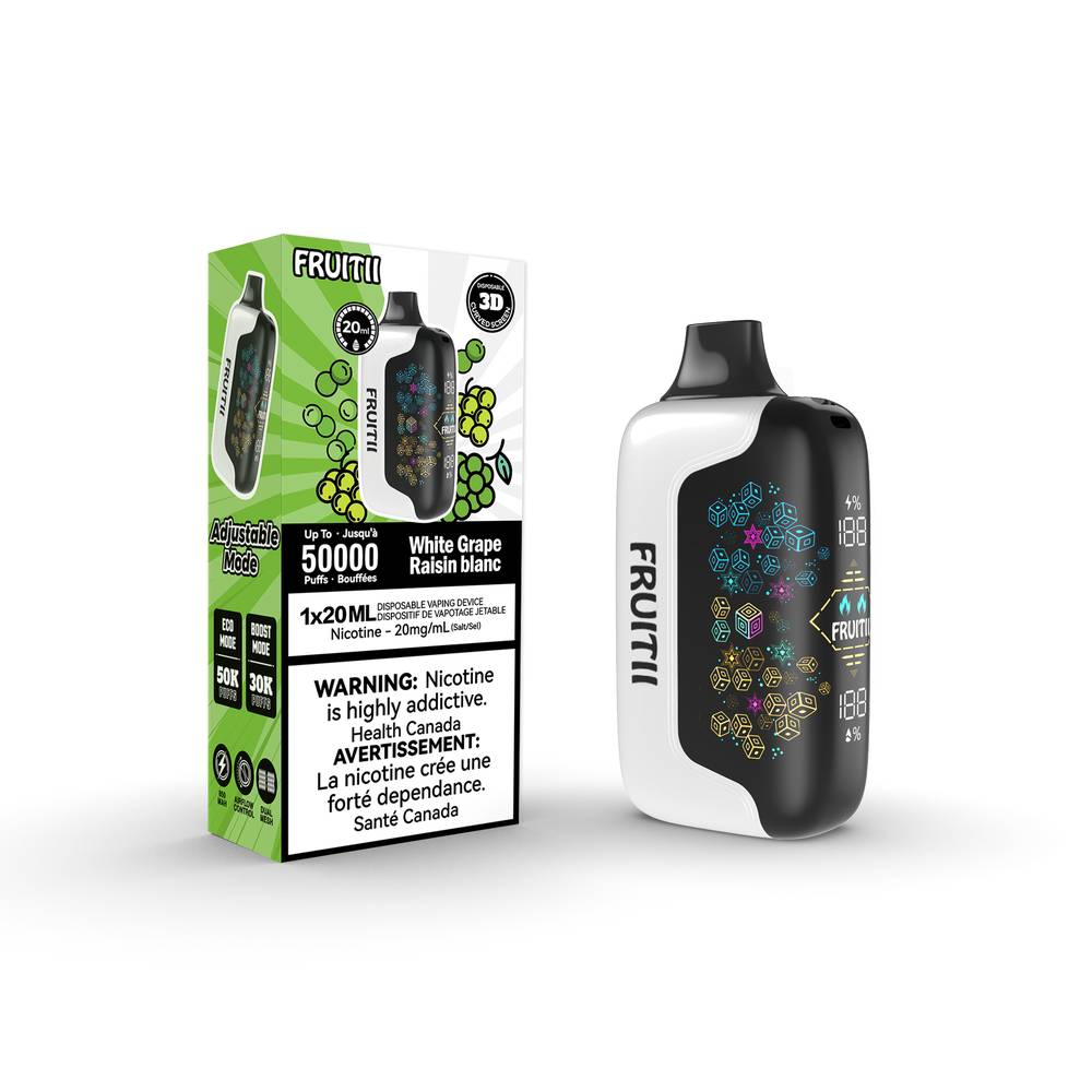 disposable vape new zealand Fruitii 50K Disposable Vape – Up to 50,000 Puffs with Adjustable Modes and 3D Screen – Super Vape