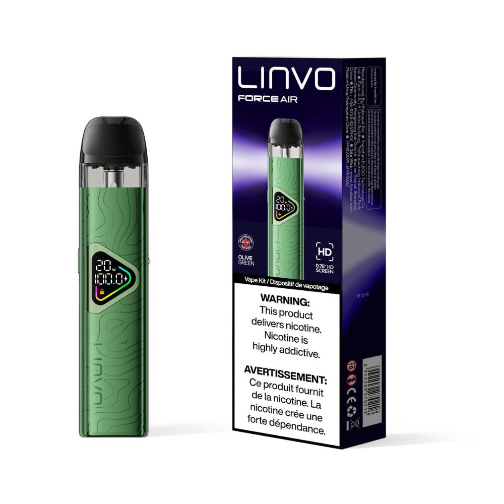 LINVO Force Air Pod Kit - Olive Green