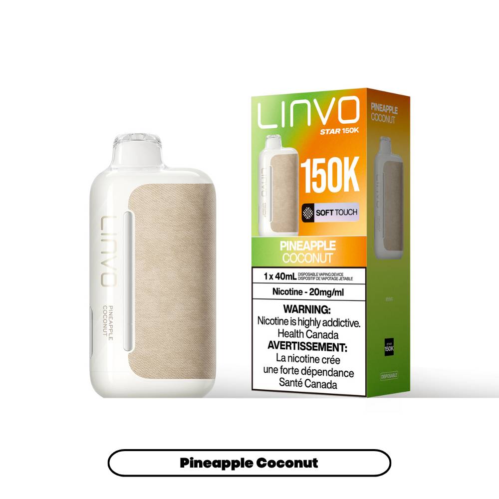 LINVO STAR 150K Disposable Vape - Pineapple Coconut