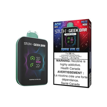 STLTH × Geek Bar 80K Puffs Disposable Vape – Poppin' Hype Ice