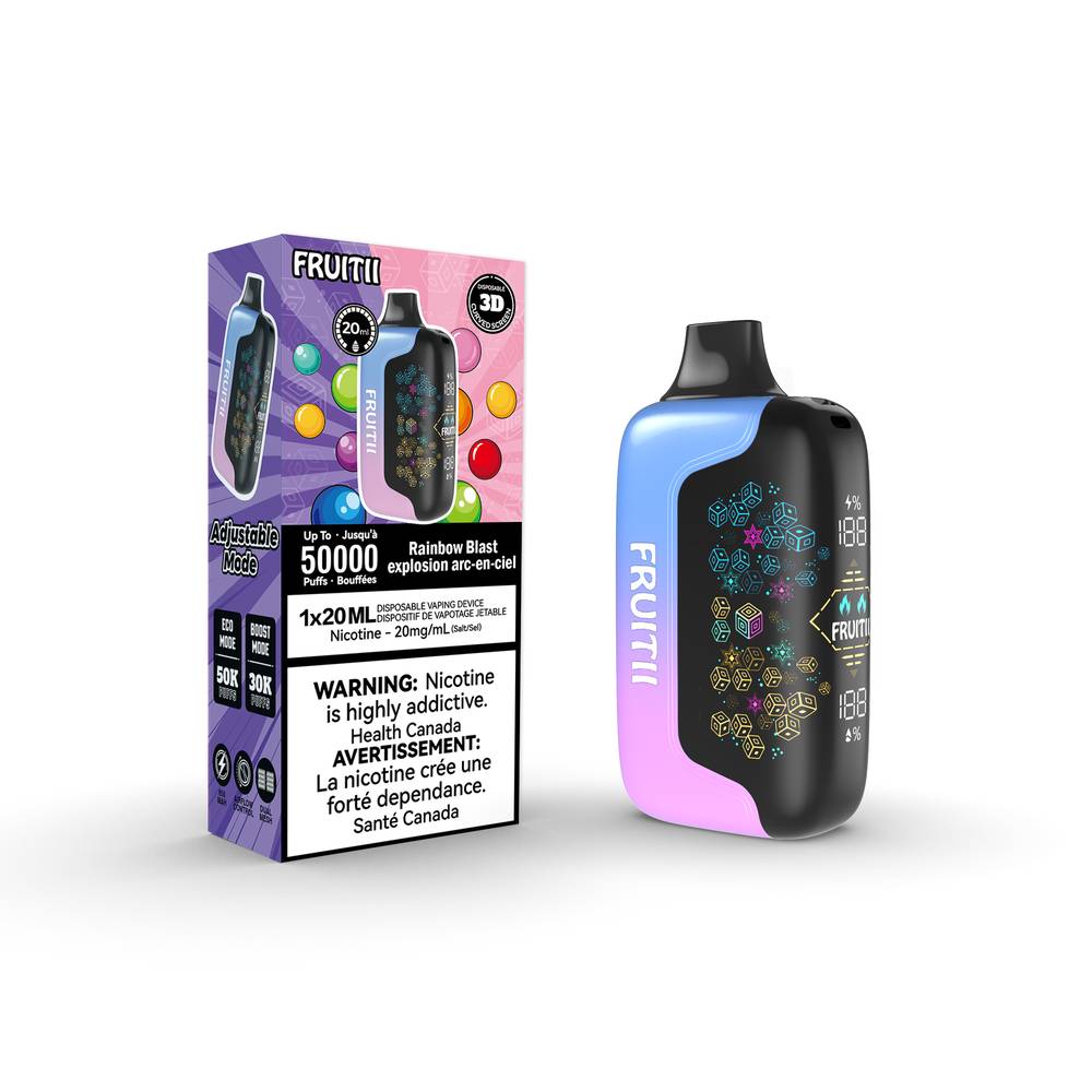 FRUITII 50K Disposable Vape_RainbowBlast