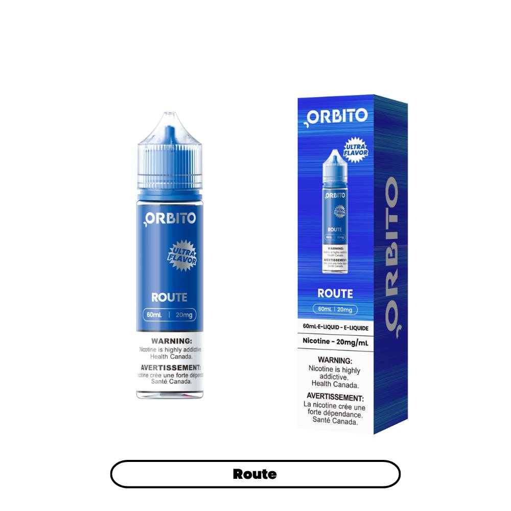 ORBITO Ultra Flavor Nic Salt 60mL - Route