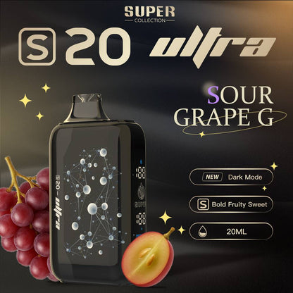 Super Collection – Vape jetable S20 ULTRA