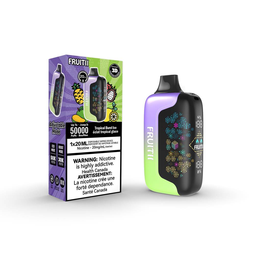FRUITII 50K Disposable Vape_TropicalBurstIce