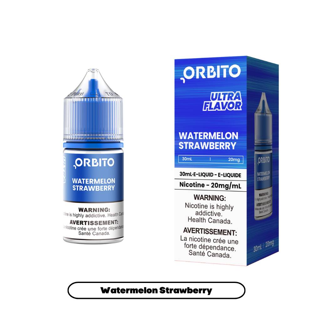ORBITO Ultra Flavor Nic Salt 30mL - Watermelon Strawberry