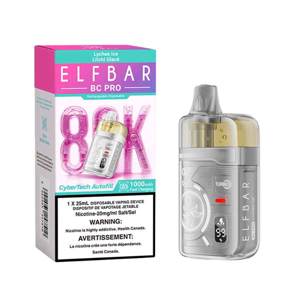 ELF BAR BC PRO 80K Disposable Vape - Lychee Ice