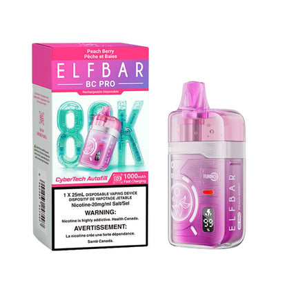 ELF BAR BC PRO 80K Disposable Vape - Peach Berry