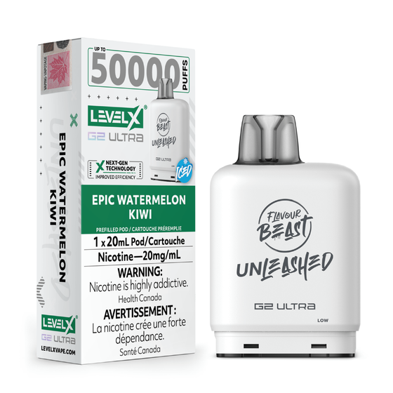 Flavour beast Level X G2 Ultra 50K Epic Pod ON