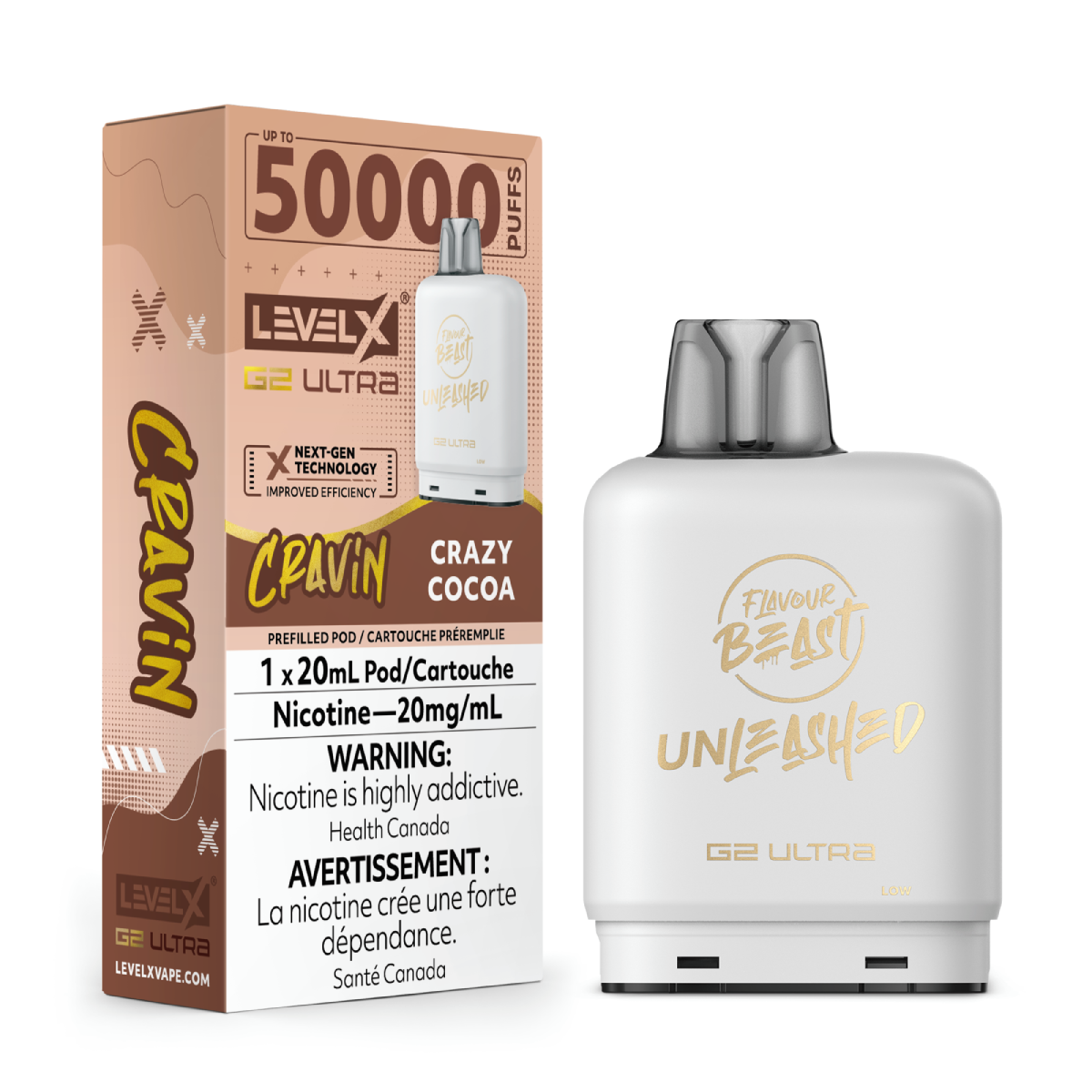 levelx_boost-g2_unleashed_pod_may2025-render-fam_20mg-crazycocoa_5253f4fe-b51e-40cd-b640-6628fb766092