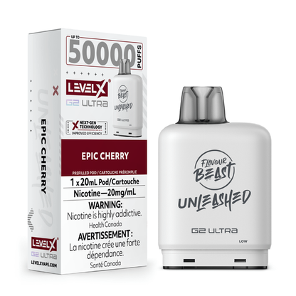 Flavour beast Level X G2 Ultra 50K Epic Pod ON