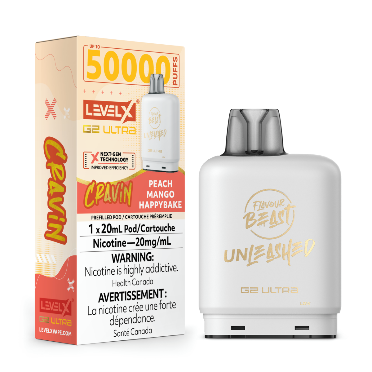 levelx_boost-g2_unleashed_pod_may2025-render-fam_20mg-peachmangohappybake_009ecc82-d00f-4ddf-a42f-75b7745db631
