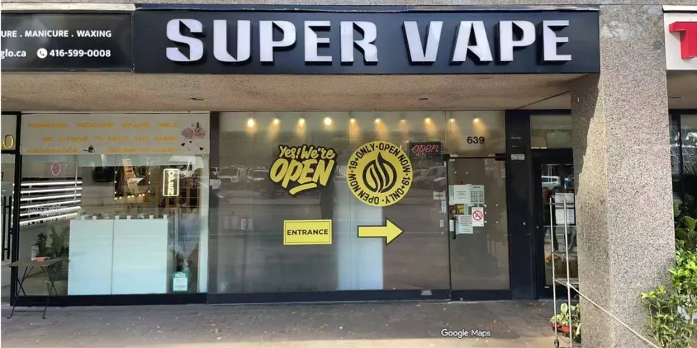 Super Vape tore Toronto Bay Street