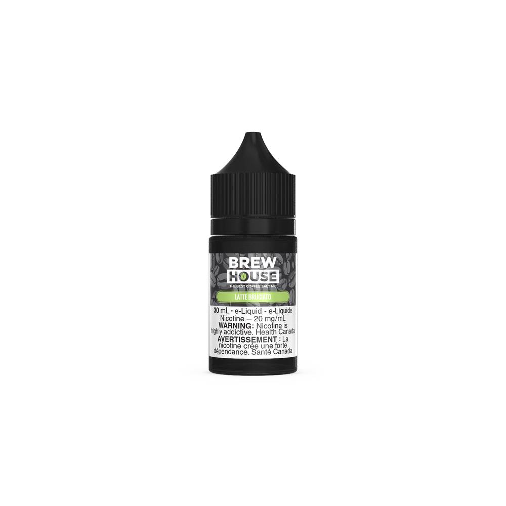 Brew House Nicotine Salt e-liquid Coffee Salt_Latte_Bruciato