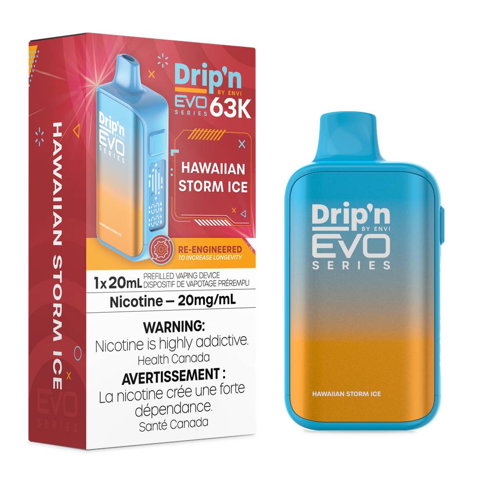 Drip'n EVO 63K Disposable Vape - Hawaiian Storm Ice
