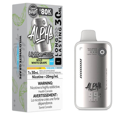 Flavour Beast Alpha L.S. 80K Disposable Vape - Wild White Grape Iced