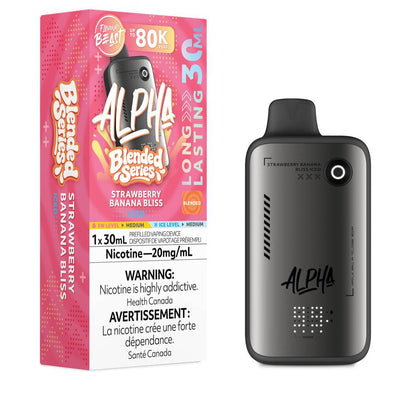 Flavour Beast Alpha 80K Disposable Vape Stawberry Banana Bliss Iced