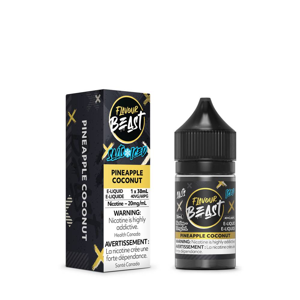 Flavour Beast Nicotine Salt E-Juice 20 mg/mL 30 mL Bottles of Bold Flavors Super Vape Flavour Beast Nicotine Salt E-Juice 20 mg/mL 30 mL Bottles of Bold Flavors Super Vape