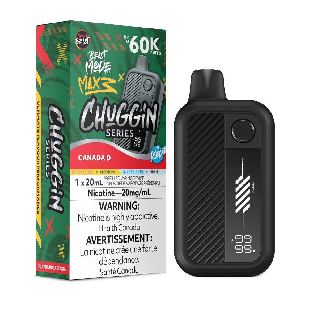 Flavour Beast Beast Mode MAX 3 60K Disposable Vape - Canada D