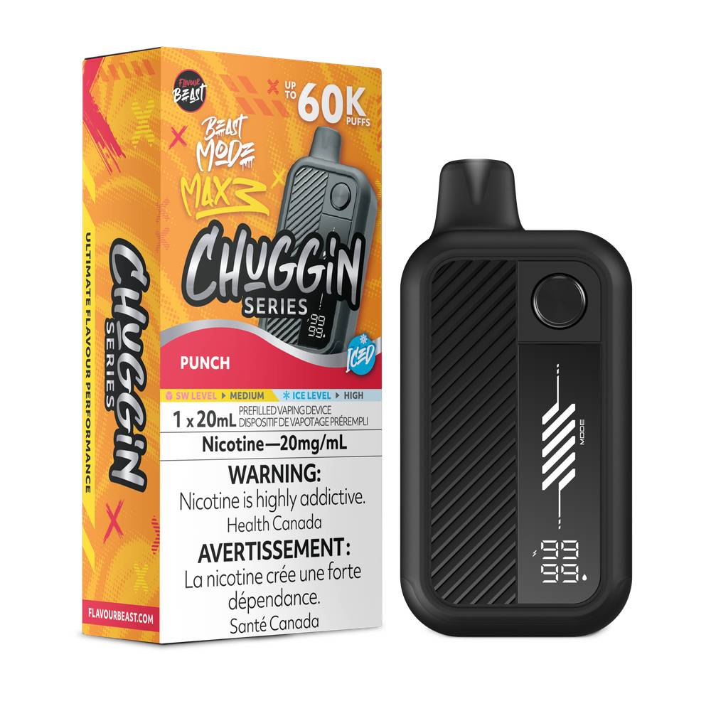 Flavour Beast Beast Mode MAX 3 60K Disposable Vape - Punch Iced