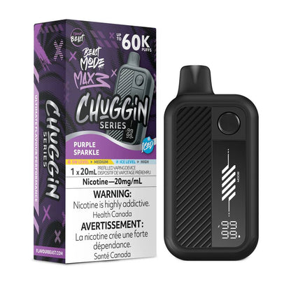 Flavour Beast Beast Mode MAX 3 60K Disposable Vape - Purple Sparkle Iced