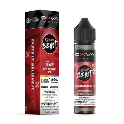 Flavour Beast x OXVA E-Liquid 60mL 20mg – Fresh Red Berries Ice