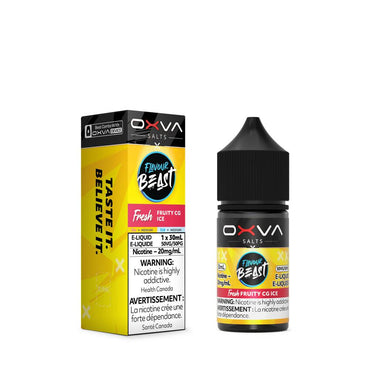 Flavour Beast x OXVA Nicotine Salt E-Liquid - Fresh Fruity CG Ice