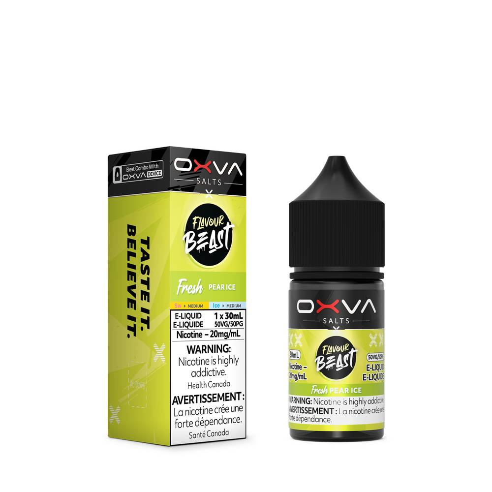 Flavour Beast x OXVA Nicotine Salt E-Liquid - Pear Ice
