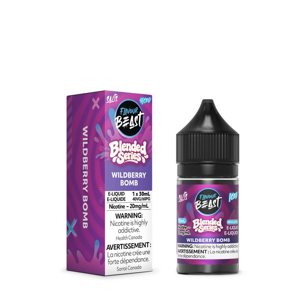 Flavour Beast Blended Series E-Liquid 30mL 20mg – Wildberry Bomb