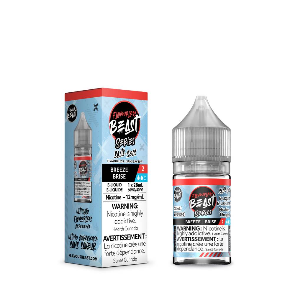 Flavourless Beast Breeze 2 Nicotine Salt E-Liquid 12mg 28mL