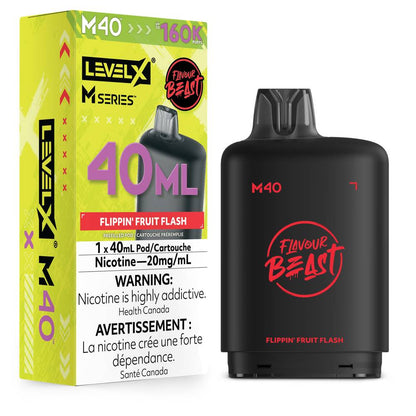 Flavour Beast LEVEL X M 40mL 160K Pod - Flippin' Fruit Flash